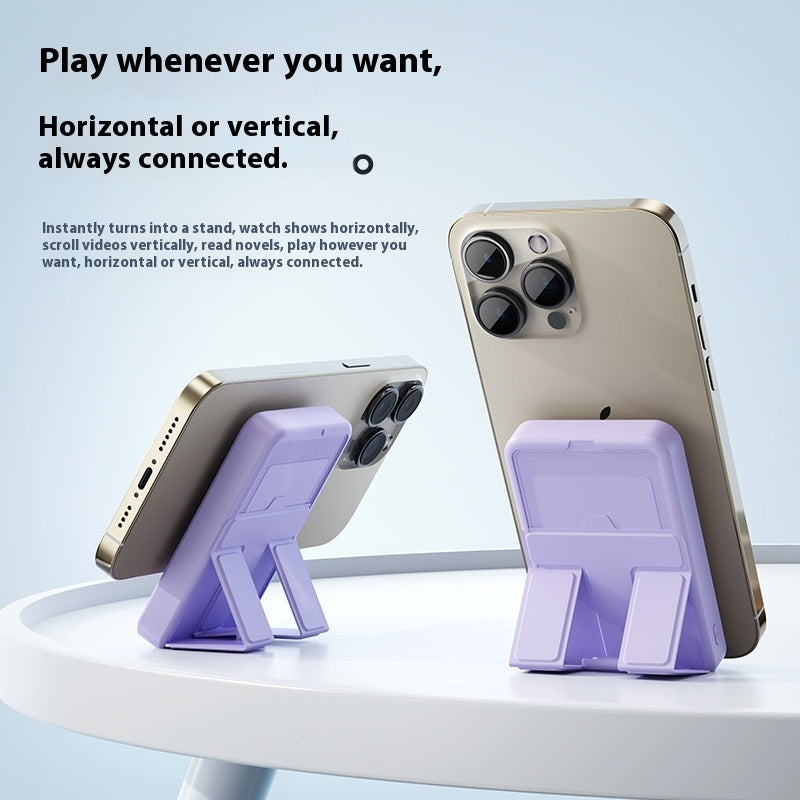 Magnetic Wireless Power Bank With Bracket
