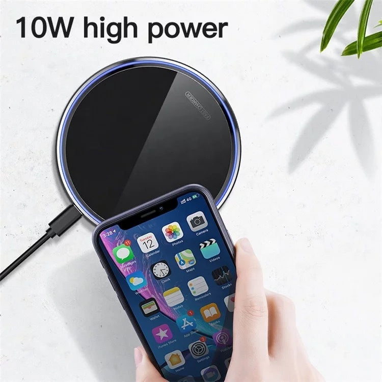 Fast 15W Wireless Charger – Works with iPhone & Android!