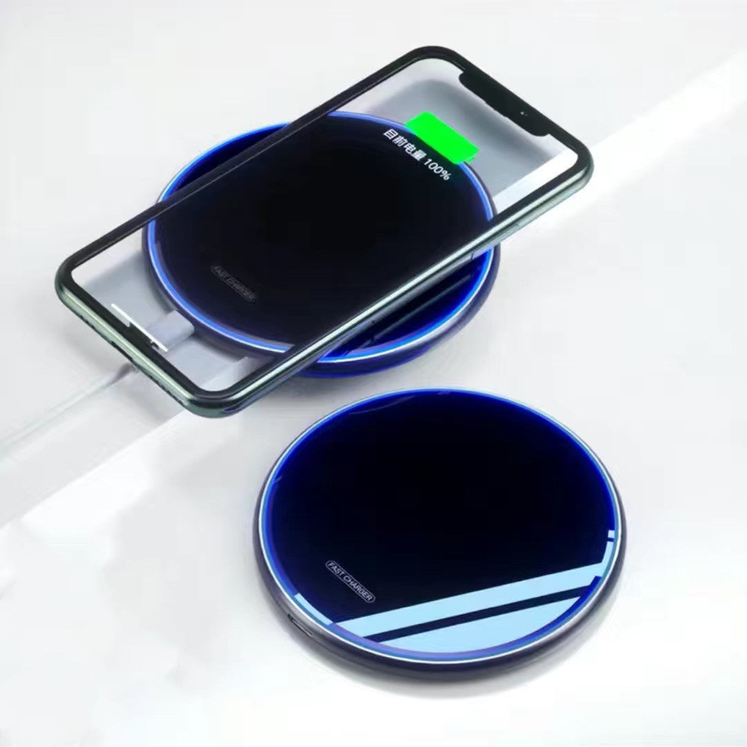 Fast 15W Wireless Charger – Works with iPhone & Android!
