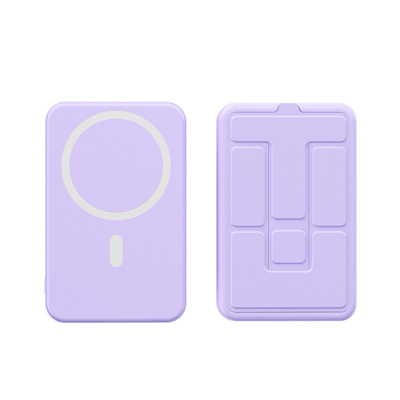 Magnetic Wireless Power Bank With Bracket